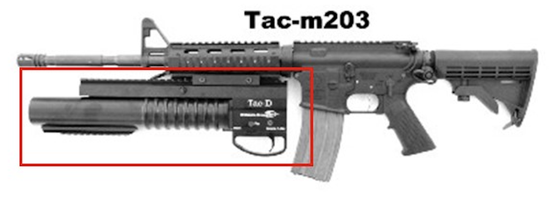 TAC-D M203 37MM Launcher