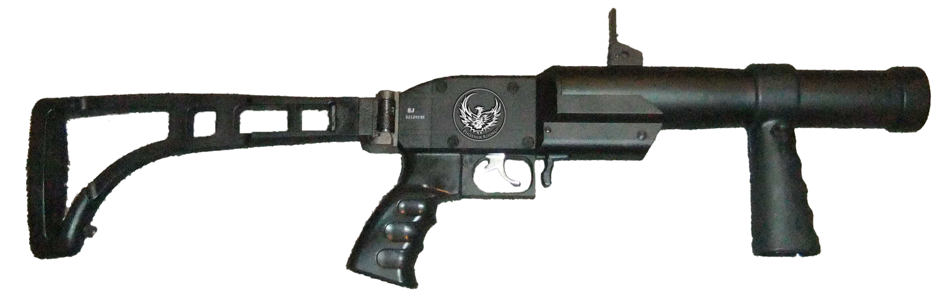 37MM Compact Folding Stock Launcher