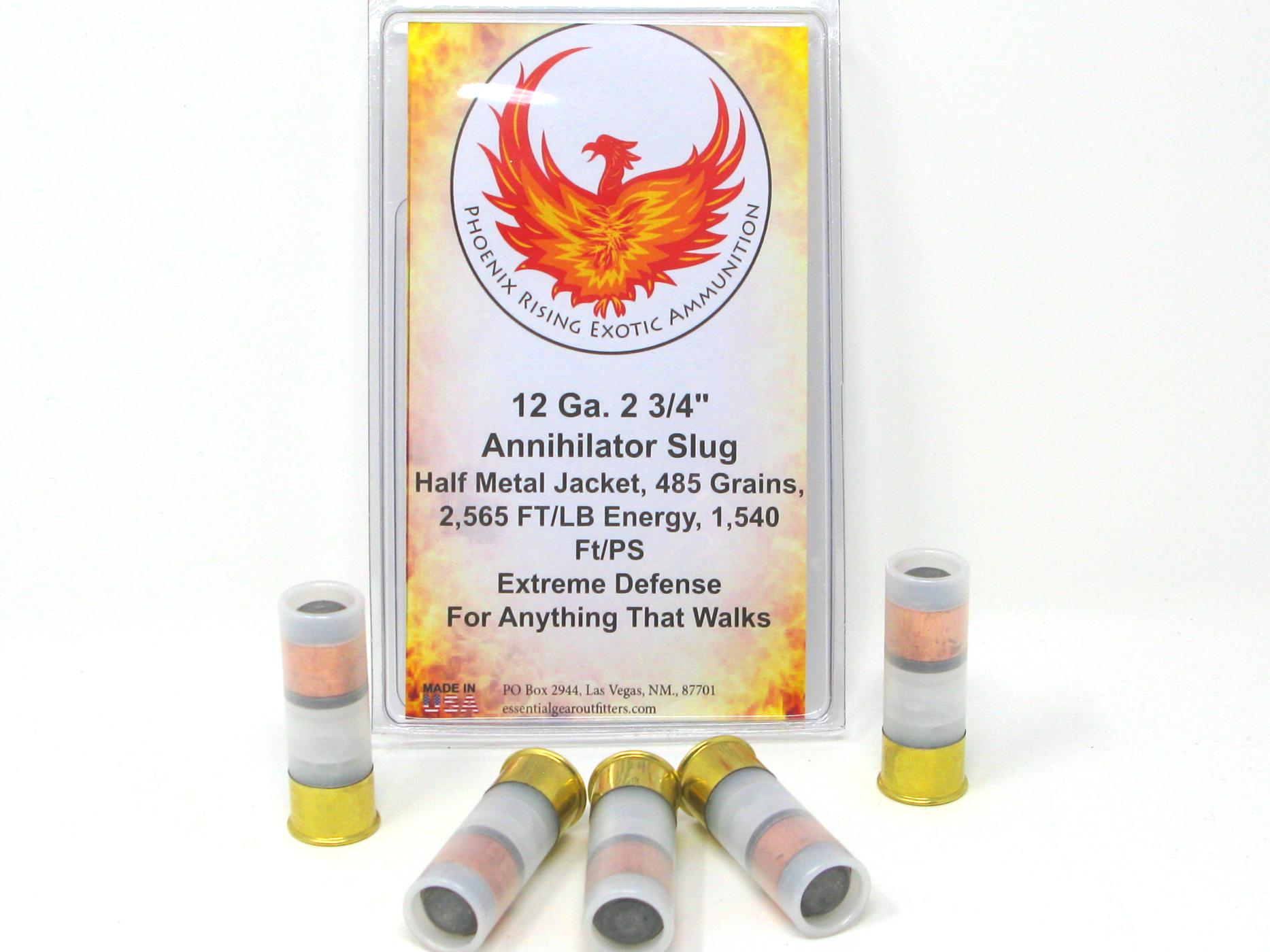 12 Guage Annihilator HMJ Slug 100 Round Case - Wholesale