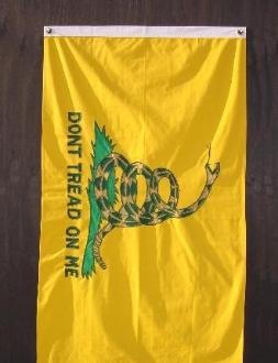 GADSDEN FLAG SEWN 2X3