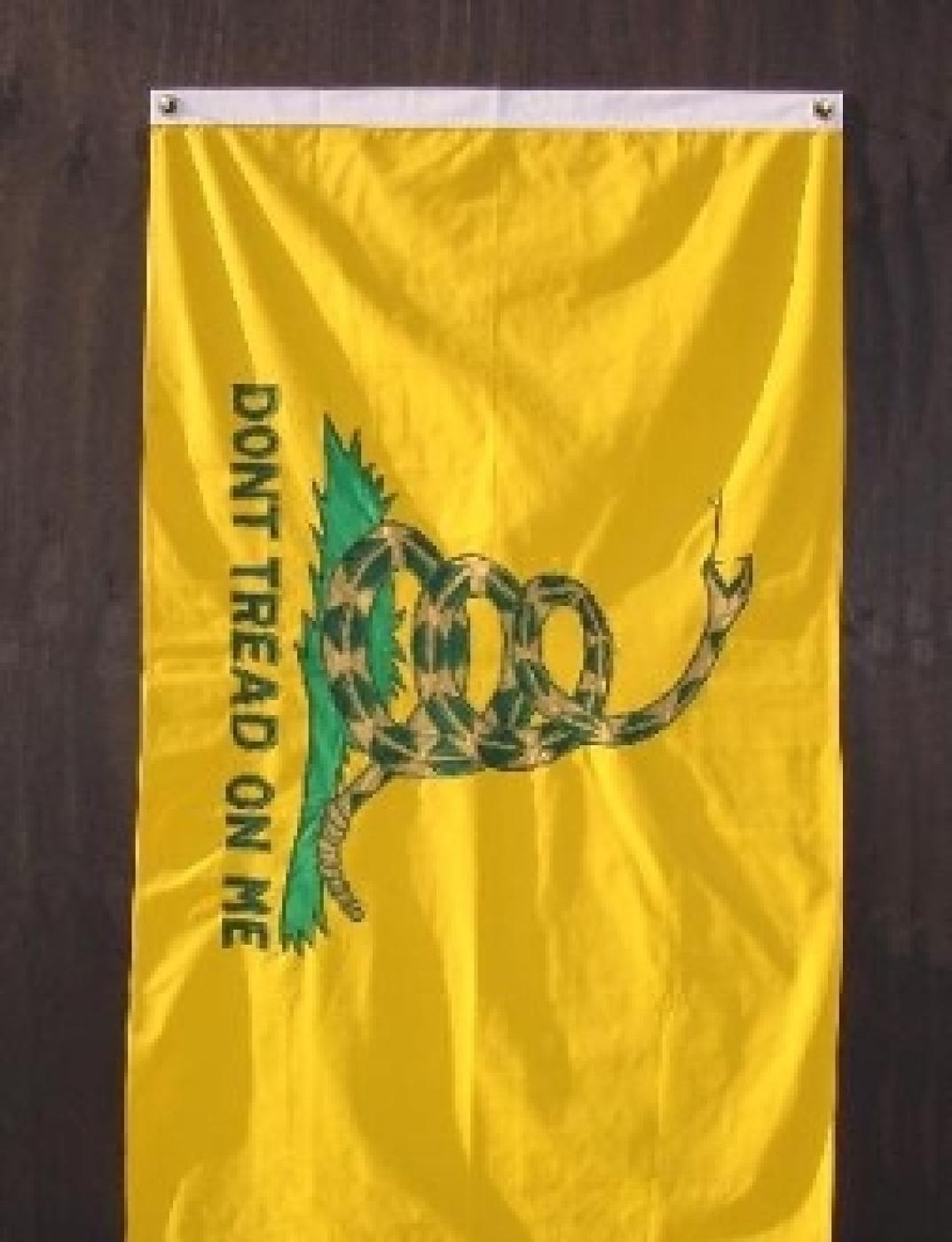 GADSDEN FLAG SEWN 3X5