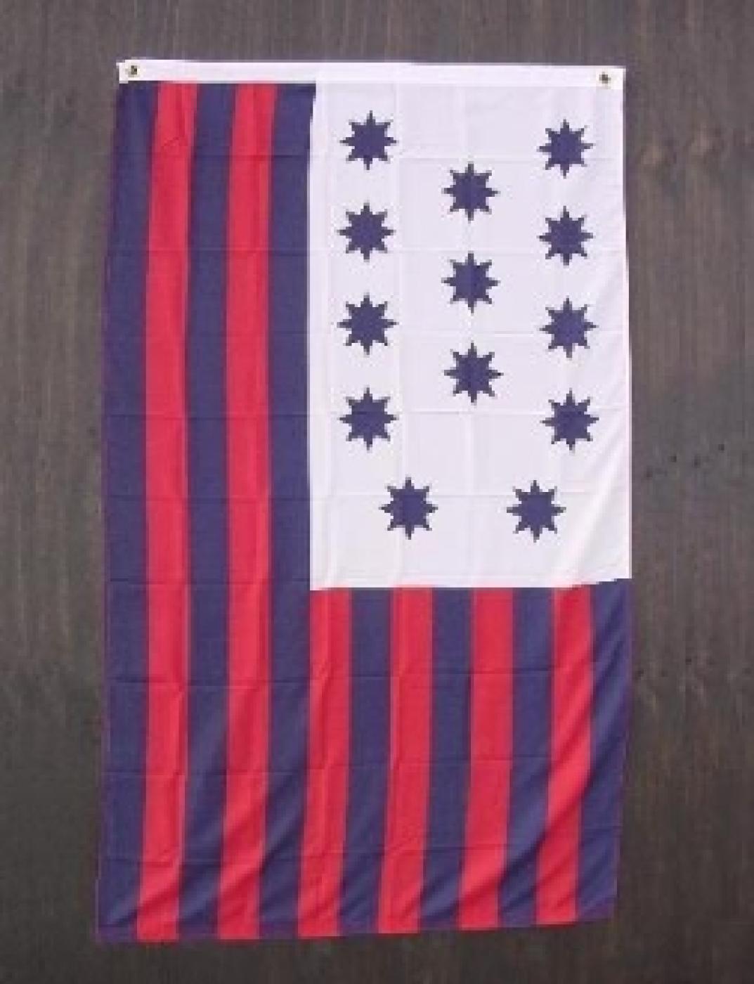 GUILFORD COURTHOUSE FLAG 3X5 SEWN COTTON