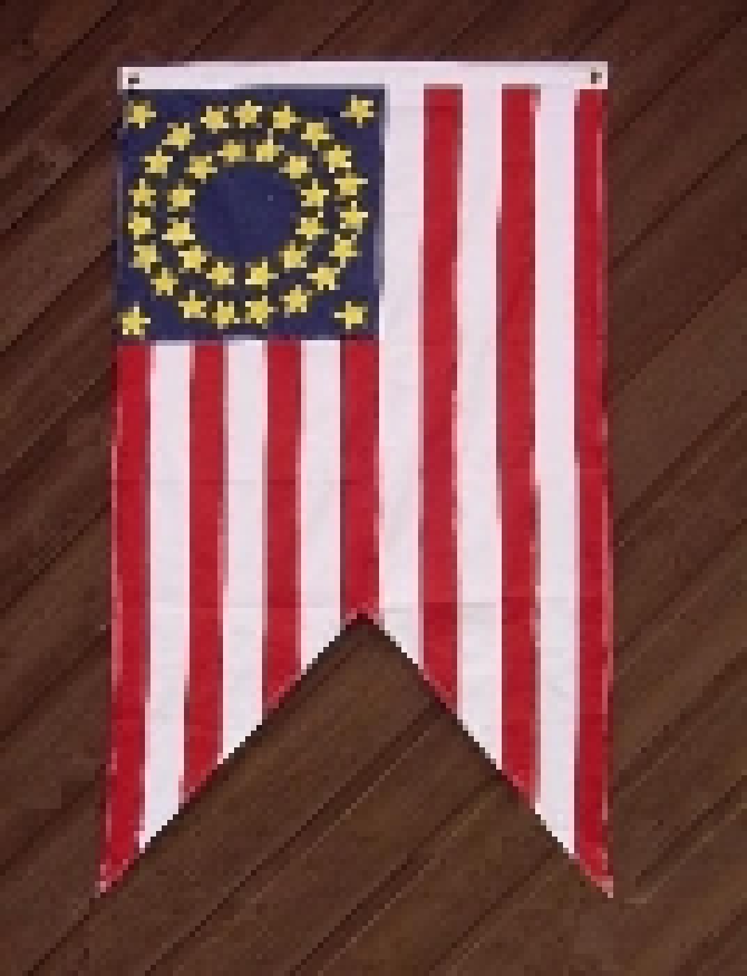 UNION CAVALRY GUIDON 3X5 SEWN