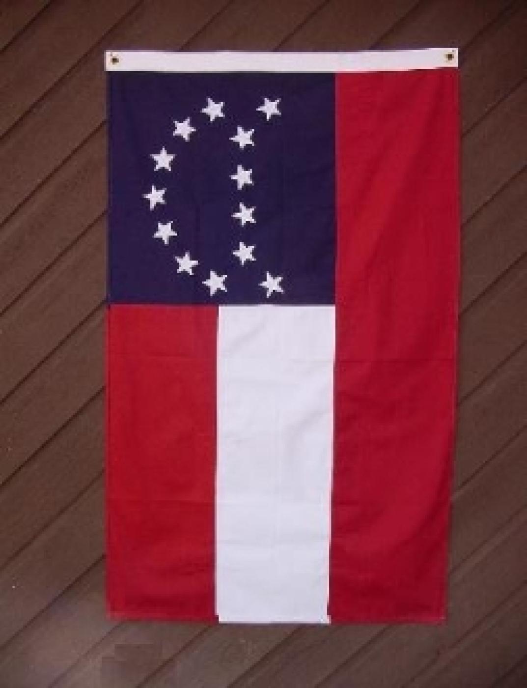 GENERAL ROBERT E. LEE HEADQUARTERS FLAG SEWN 3X5