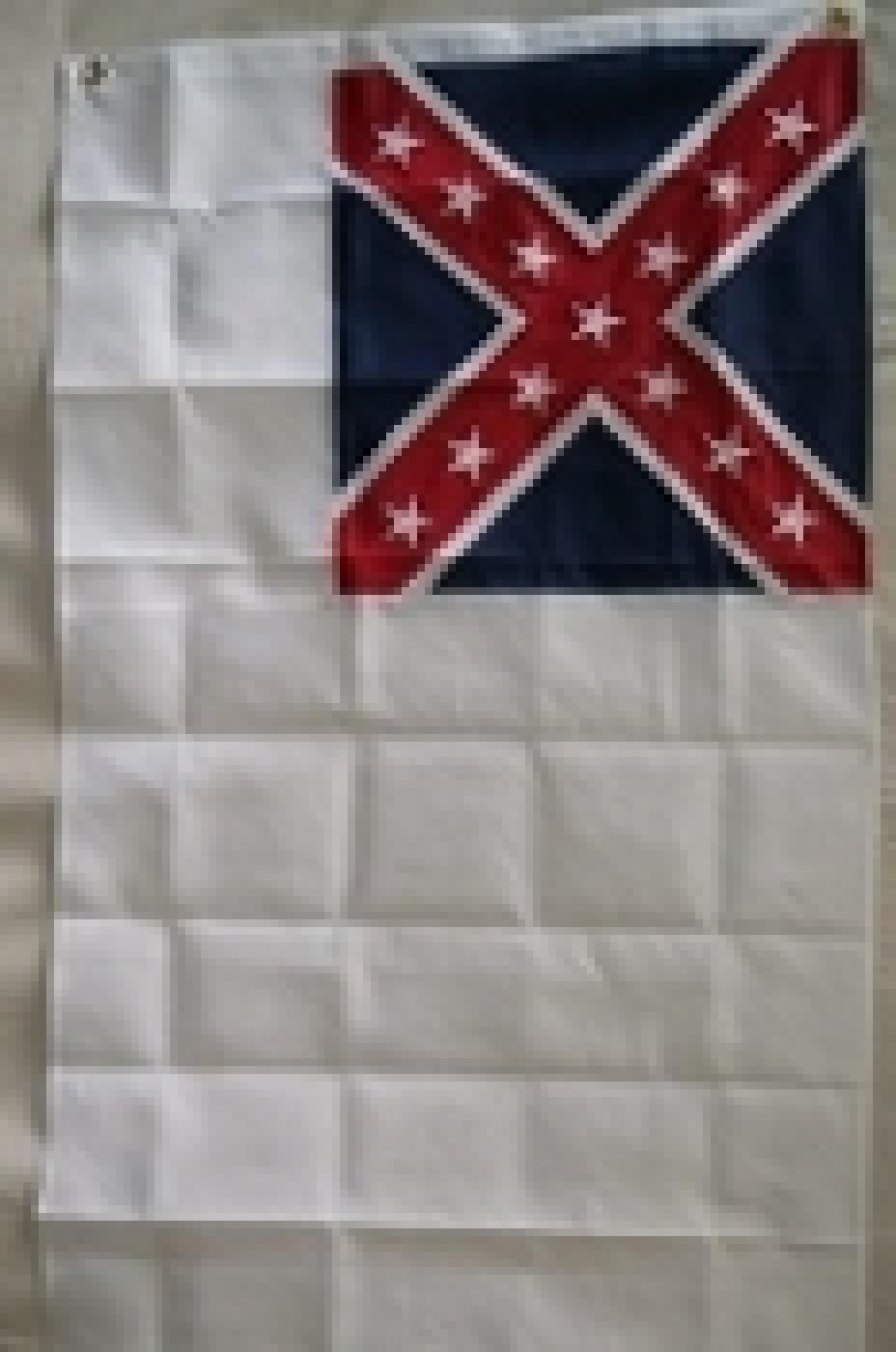 CONFEDERATE GENERAL SAM BELL FLAG 3X5 SEWN