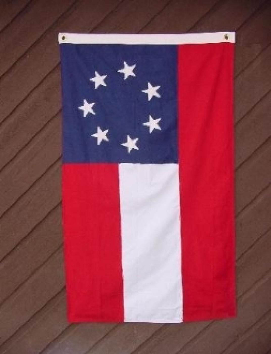 CONFEDERATE 1ST NATIONAL FLAG SEWN 2X3' OUTDOOR