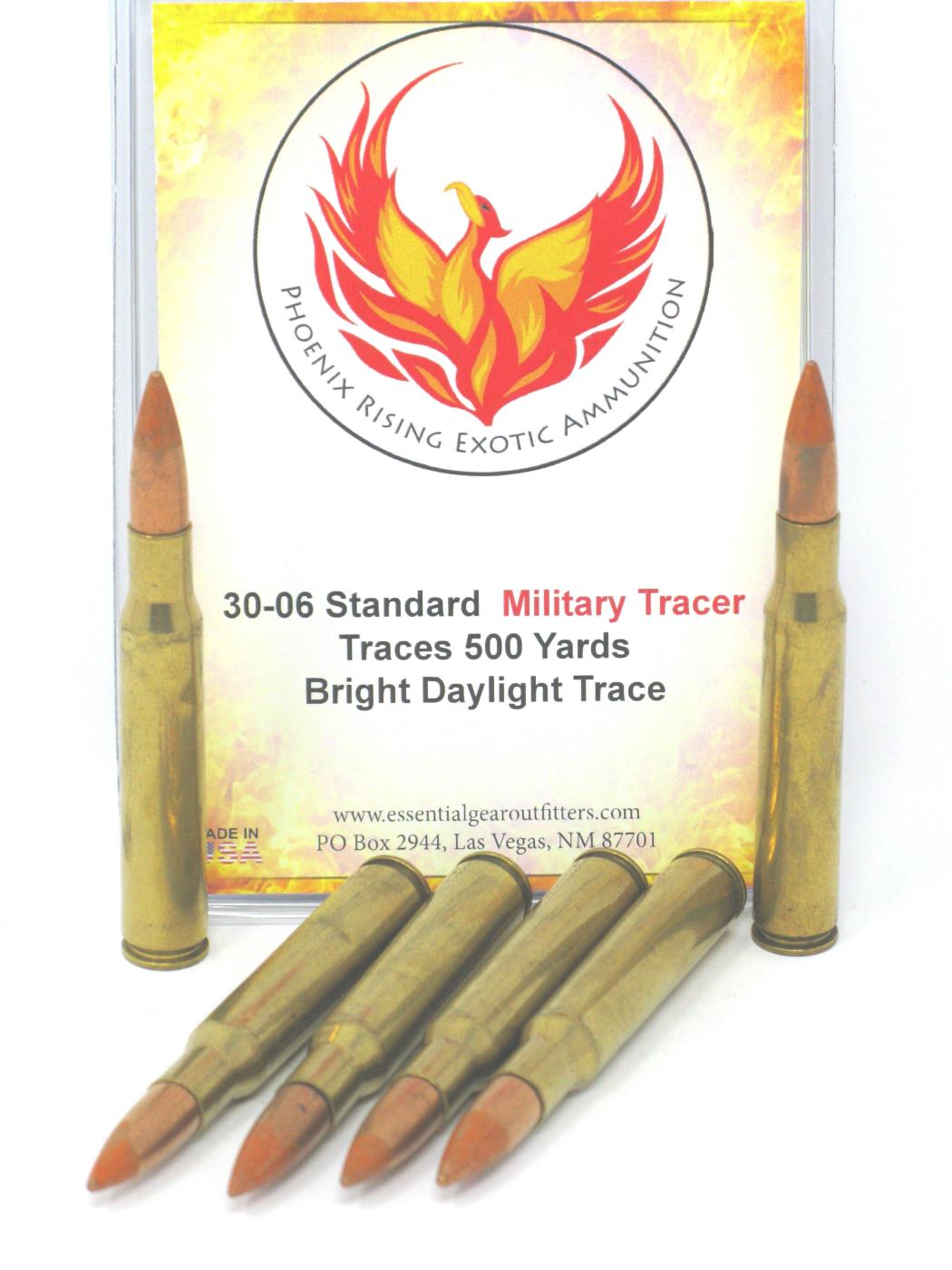 .30-06 Phoenix Rising Red StandardTracer Ammunition