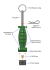 12 Gauge Perimeter Alarm with 209 Shotgun Primer Adapter