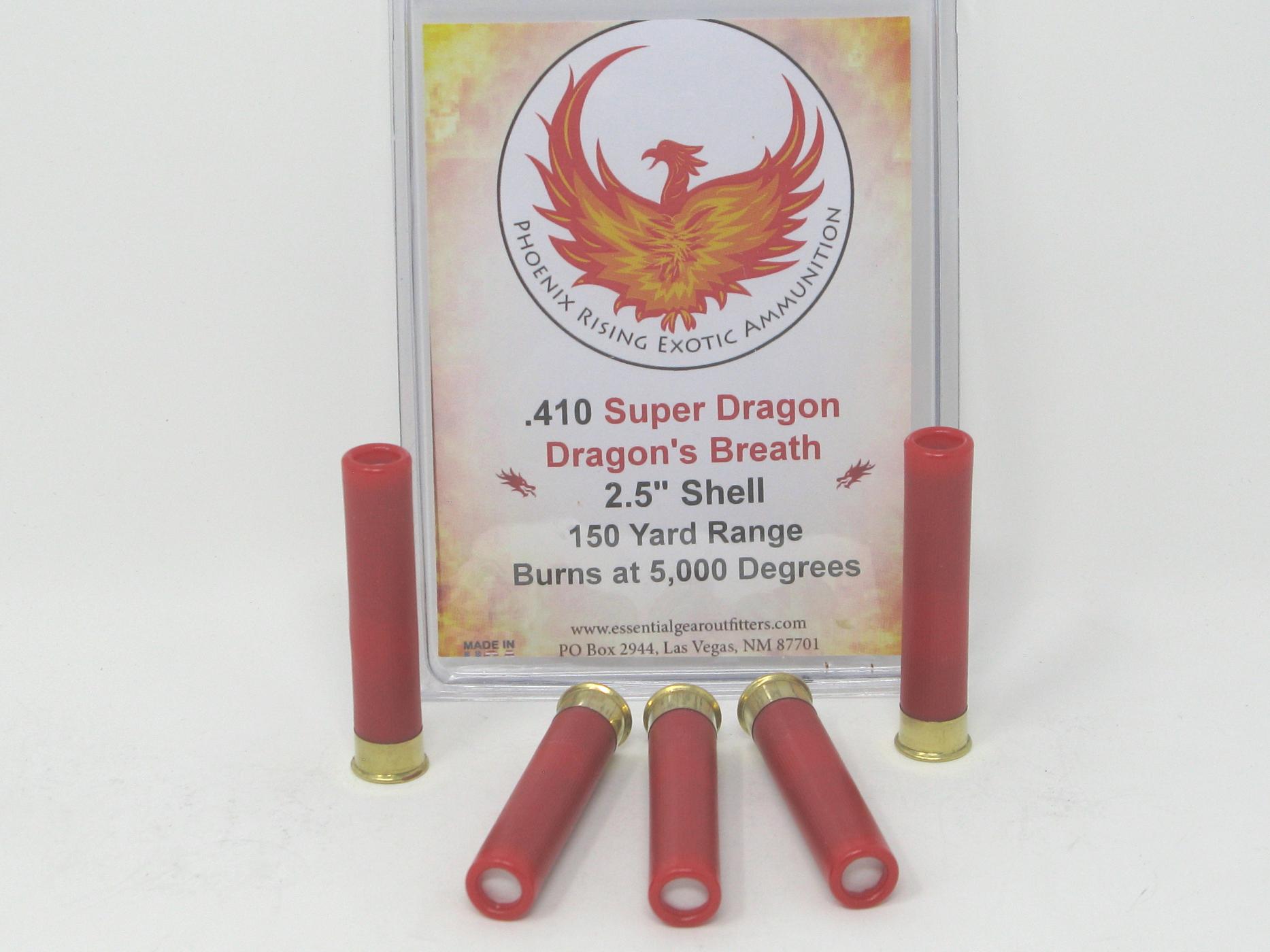 .410 GAUGE 2.5" SUPER DRAGON'S BREATH 100 ROUND CASE - WHOLESALE